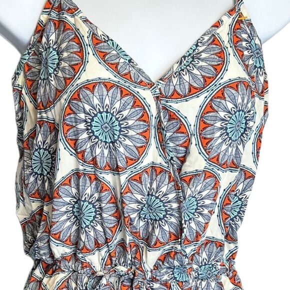 Women’s Banana Republic Jumper Playsuit-Romper Geometrical Summer sz Small - Picture 5 of 12